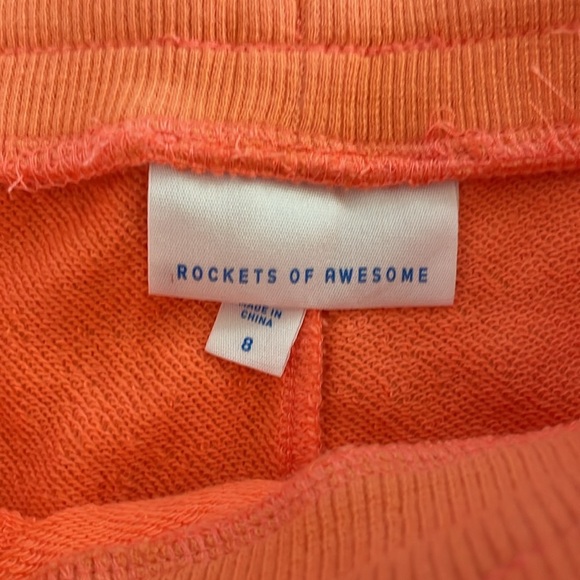 Rockets Of Awesome Boys Salmon Shorts size 8 - Picture 3 of 4
